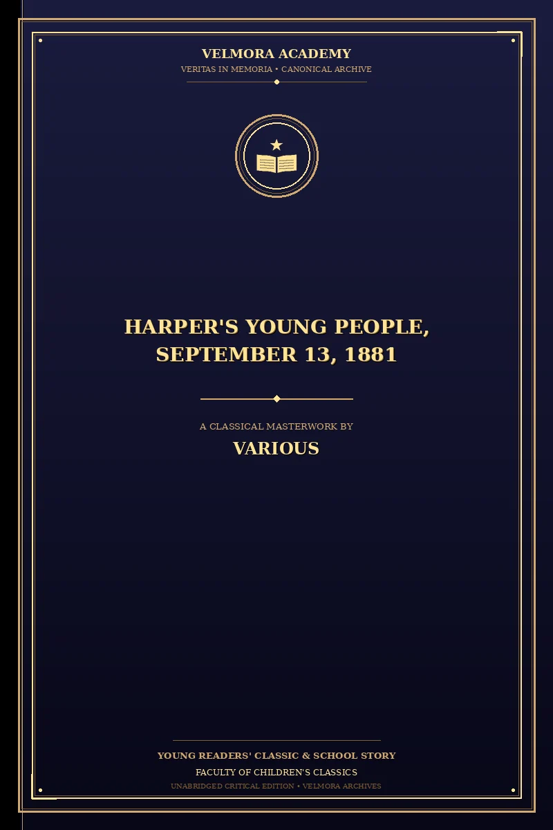 Harper's Young People, September 13, 1881