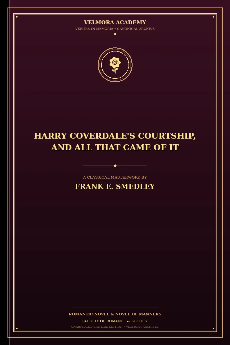 Cover of Harry Coverdale's Courtship, and All That Came of It