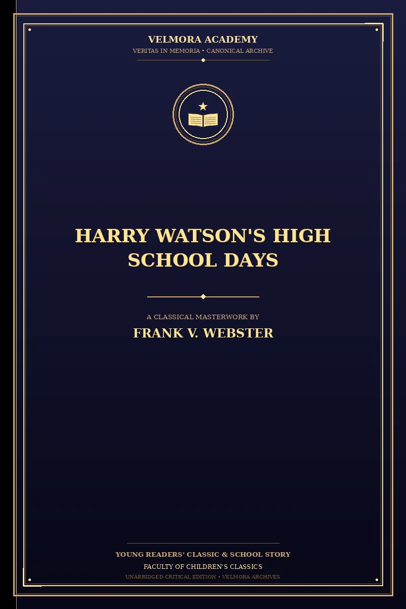 Harry Watson's High School Days