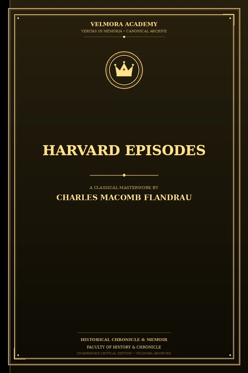 Cover of Harvard episodes