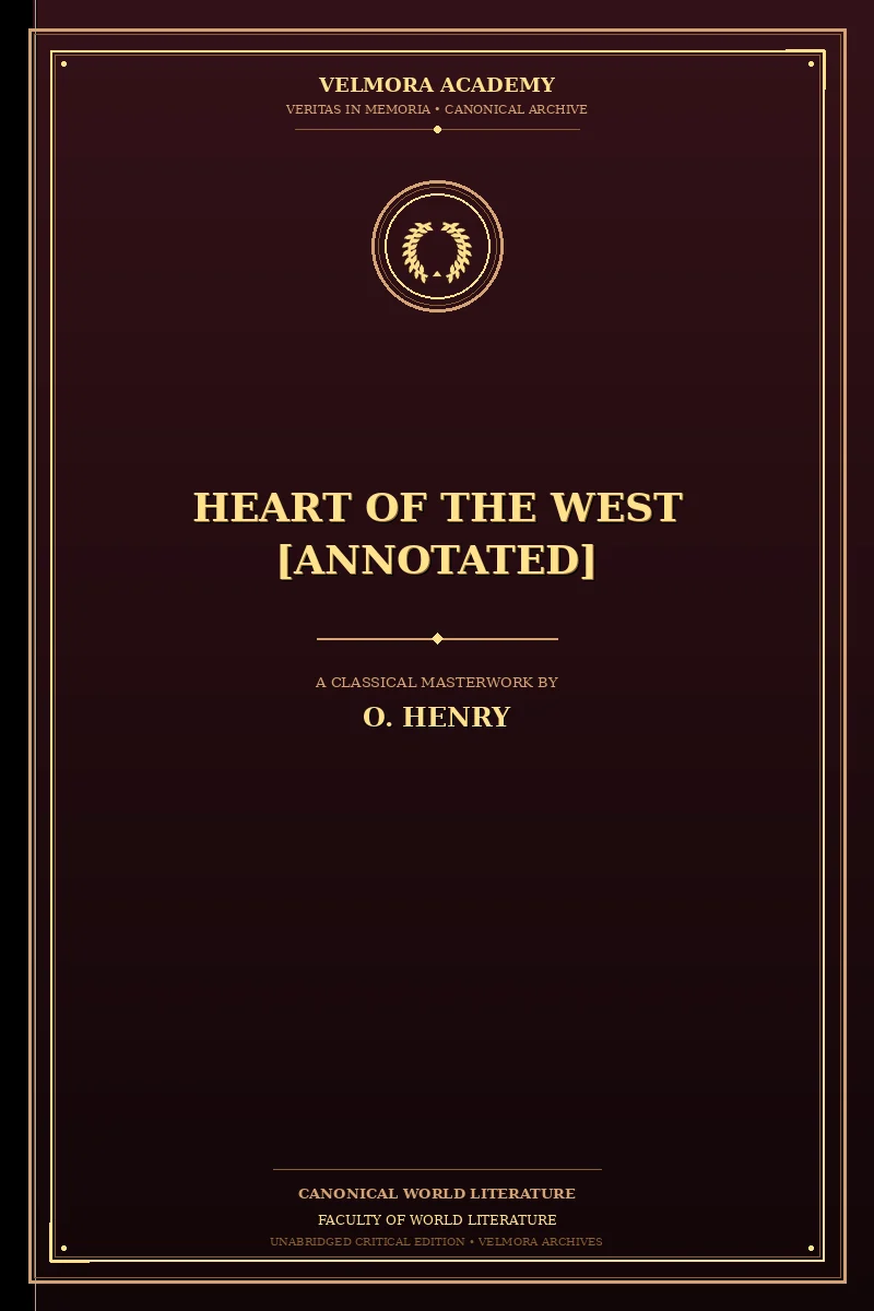 Cover of Heart of the West [Annotated]