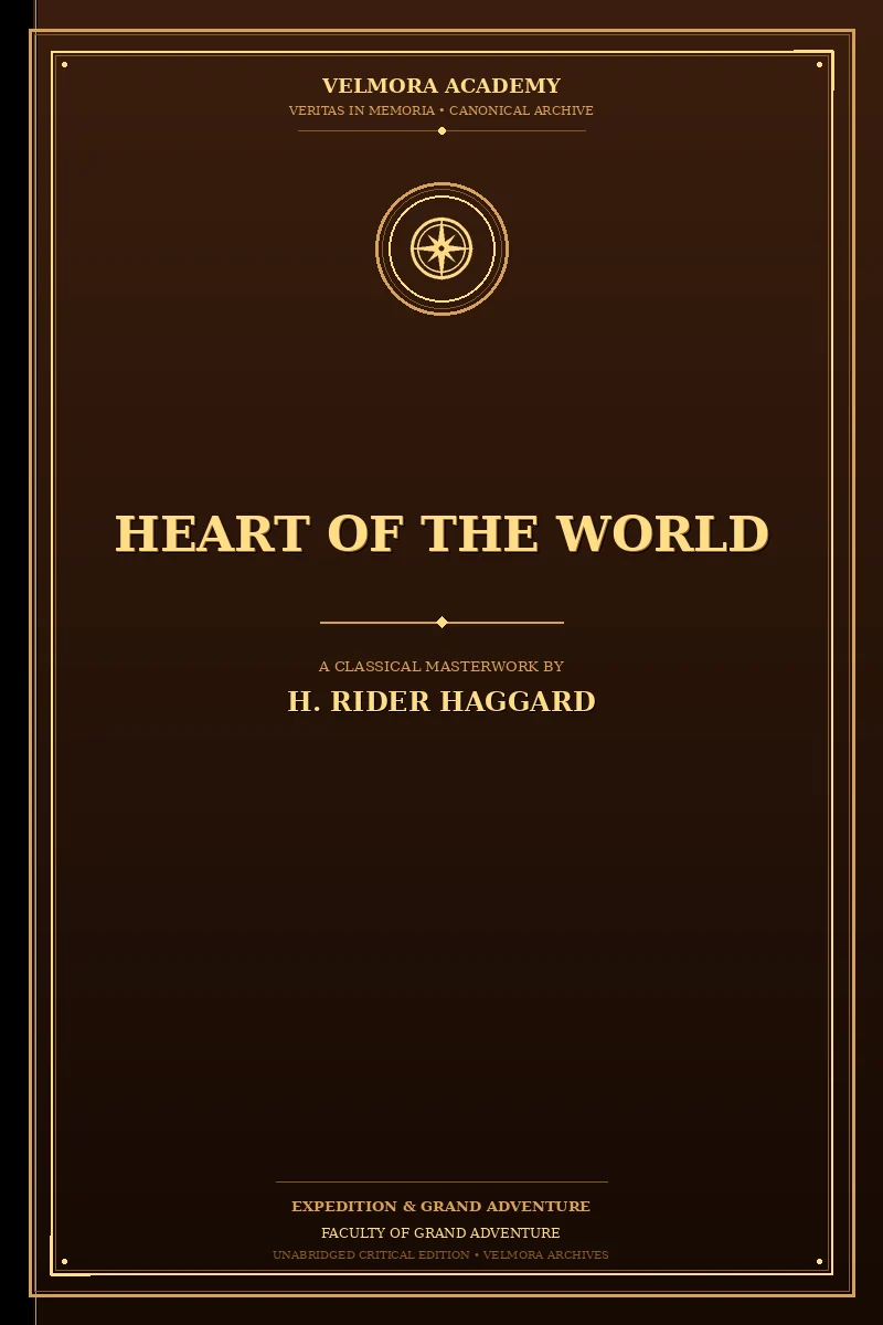 Cover of Heart of the World