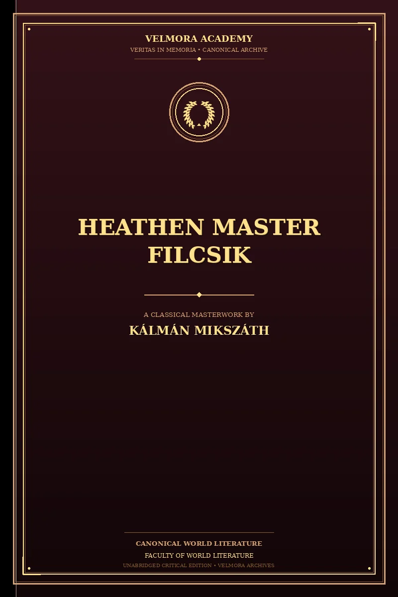 Cover of Heathen Master Filcsik