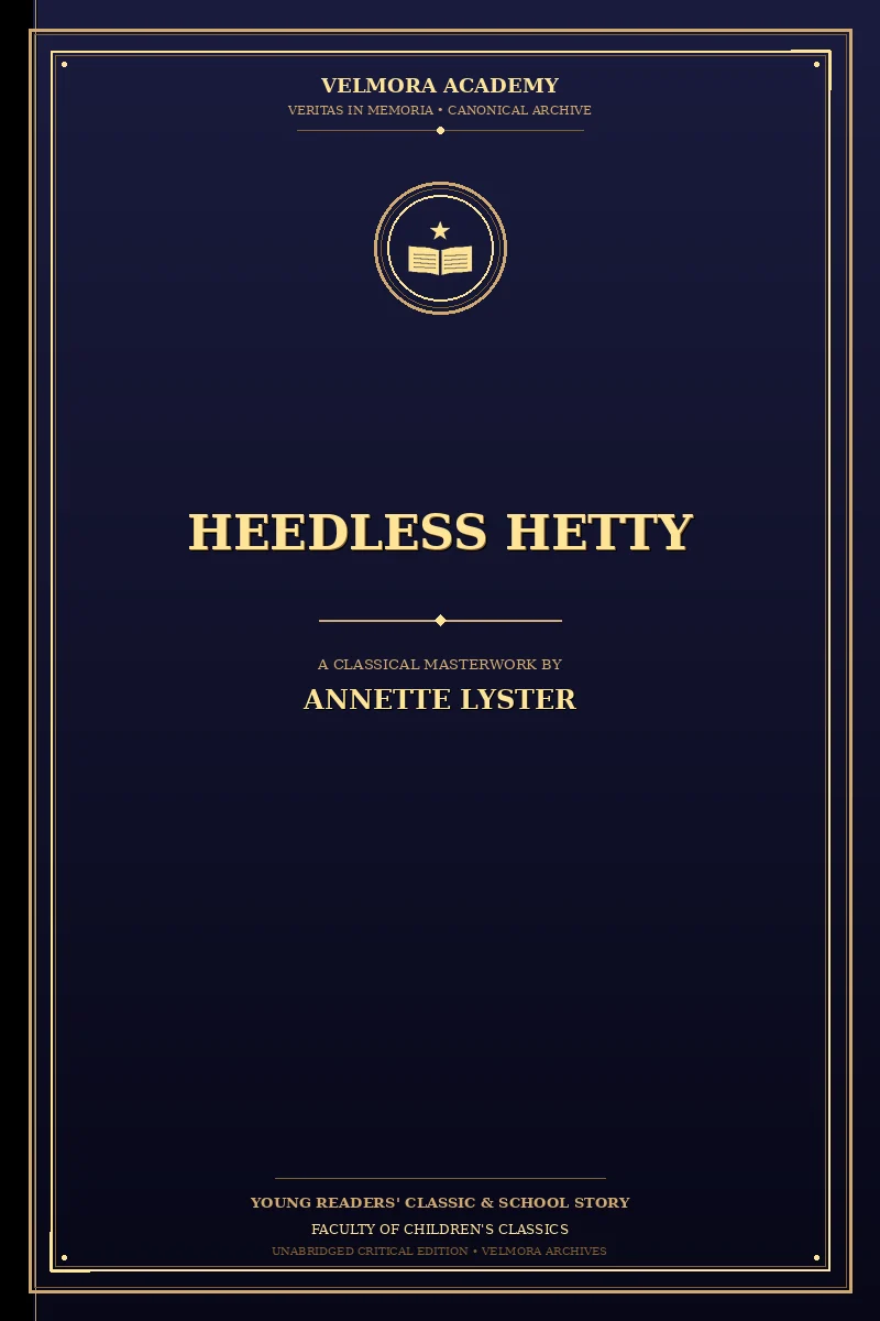 Cover of Heedless Hetty