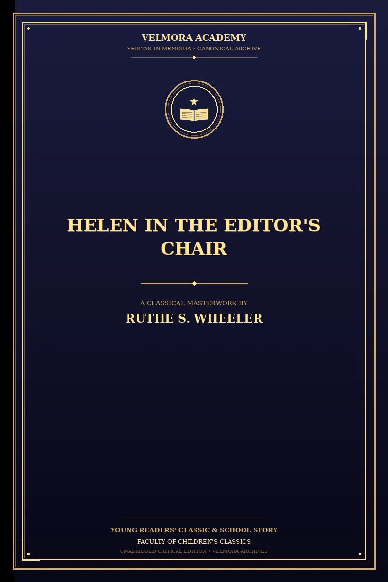 Cover of Helen in the Editor's Chair