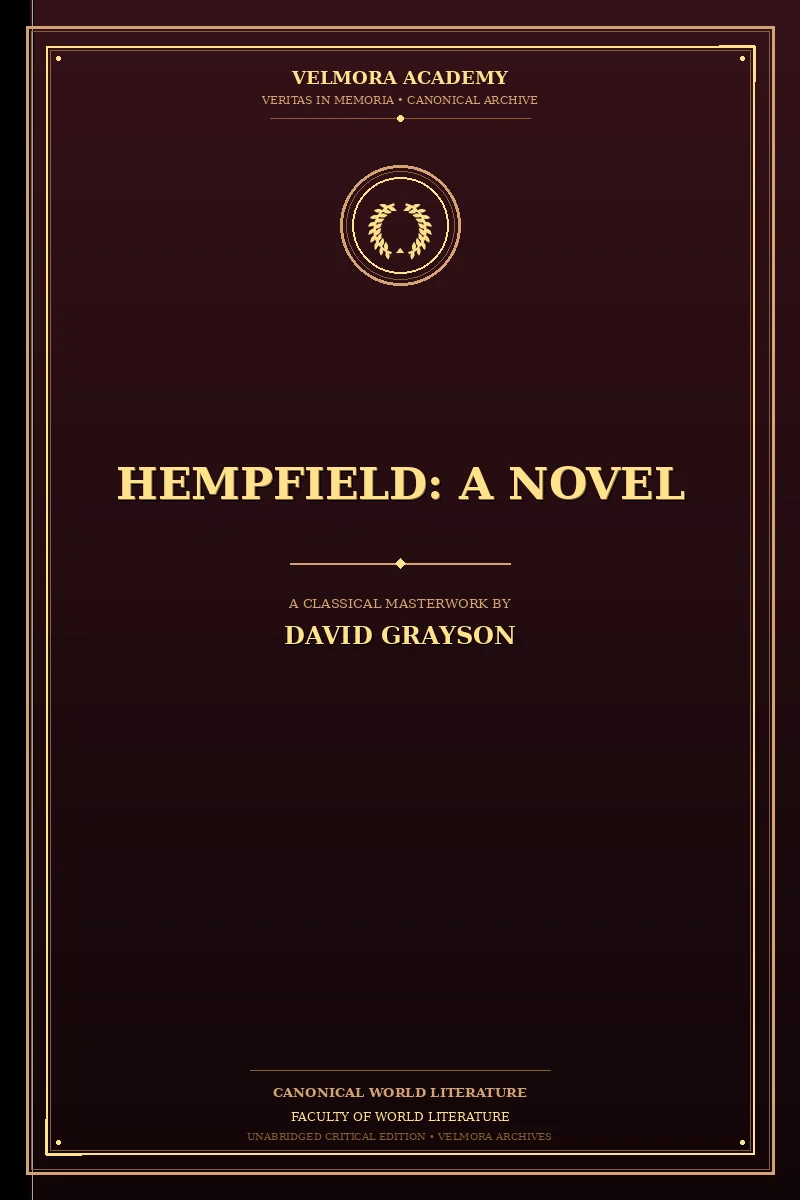 Hempfield: A Novel