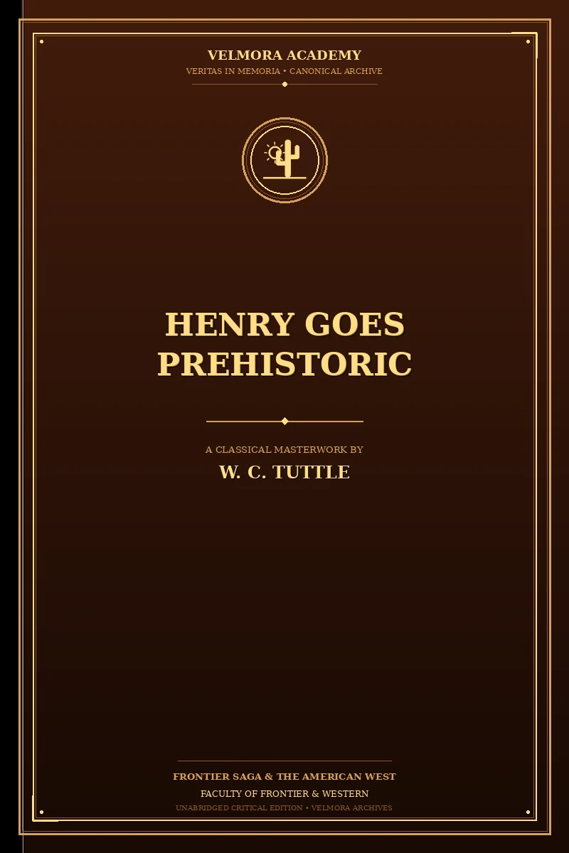 Henry goes prehistoric