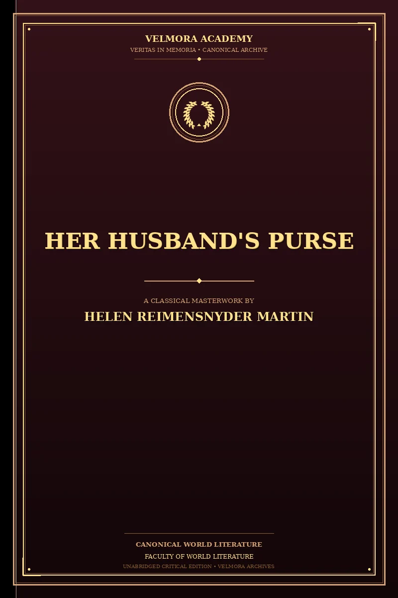 Her Husband's Purse