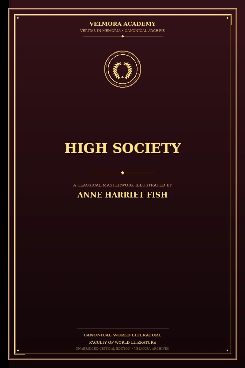 Cover of High Society