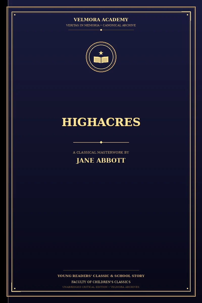 Cover of Highacres