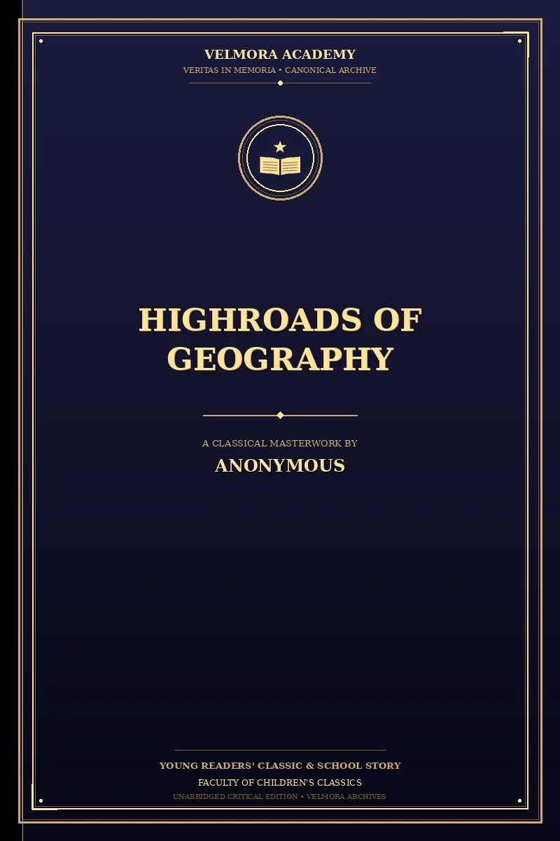 Cover of Highroads of Geography
