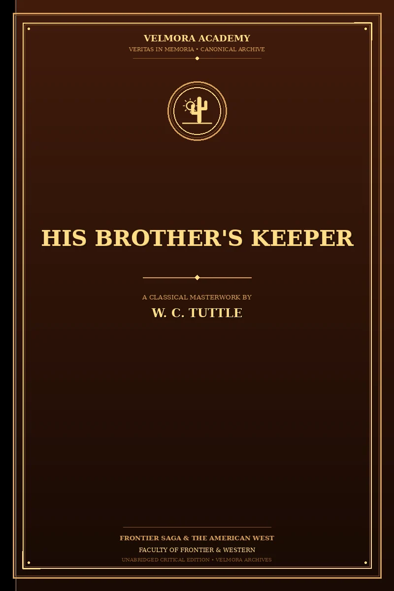 Cover of His brother's keeper