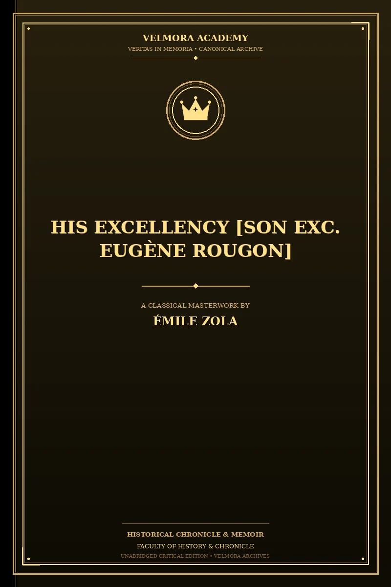 His Excellency [Son Exc. Eugène Rougon]
