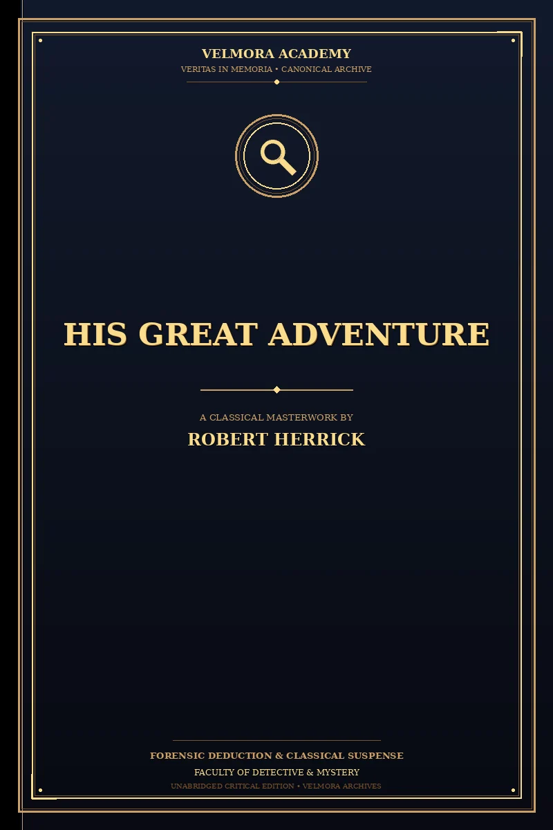 His Great Adventure