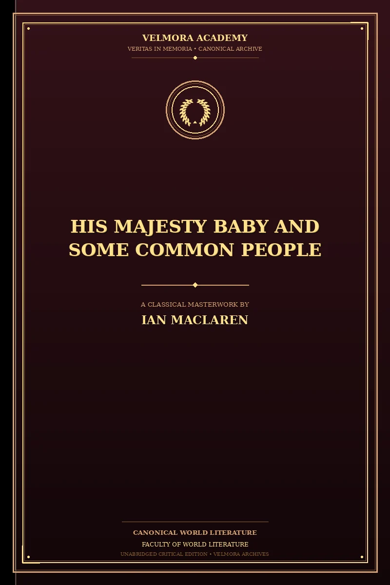 His Majesty Baby and Some Common People