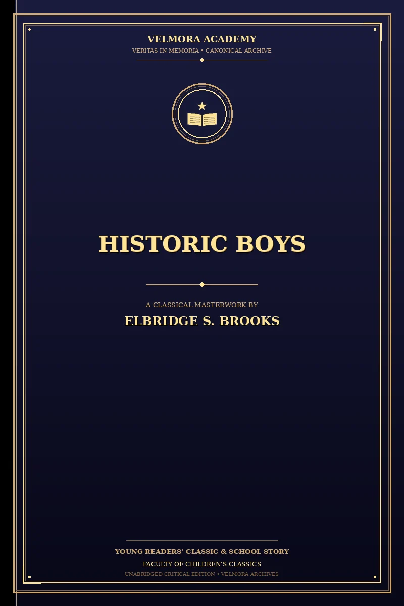 Cover of Historic Boys