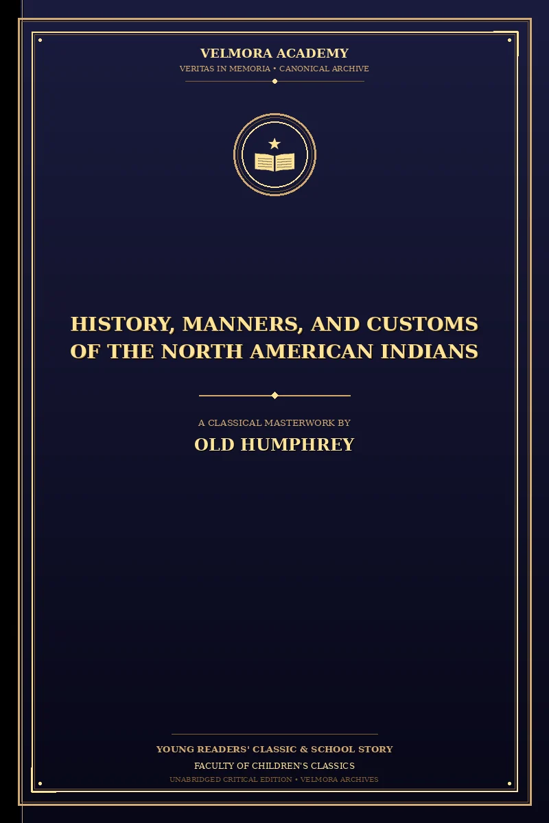 Cover of History, Manners, and Customs of the North American Indians