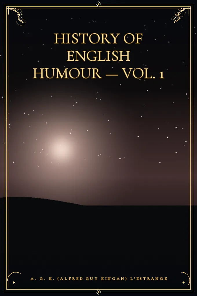 History of English Humour — Vol. 1