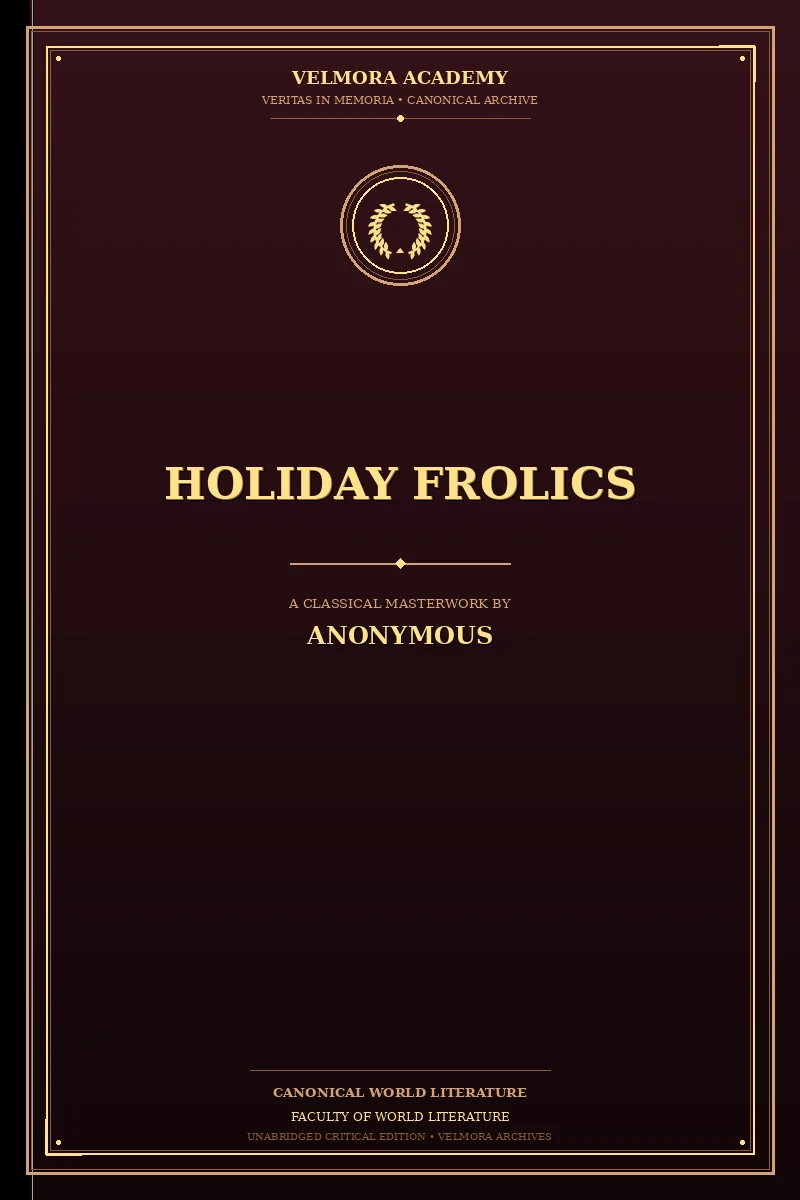 Cover of Holiday Frolics