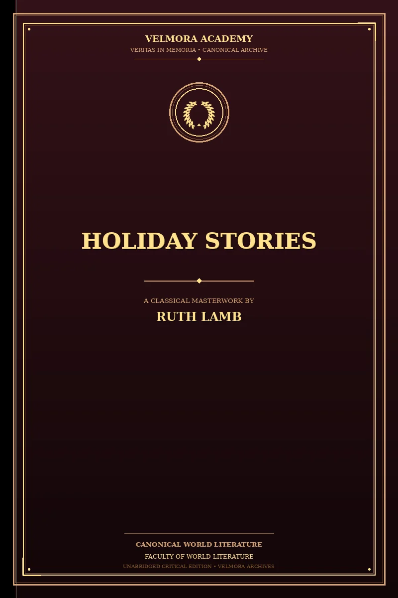 Cover of Holiday stories