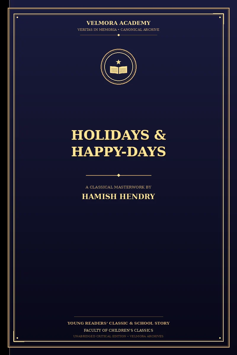 Cover of Holidays & Happy-Days