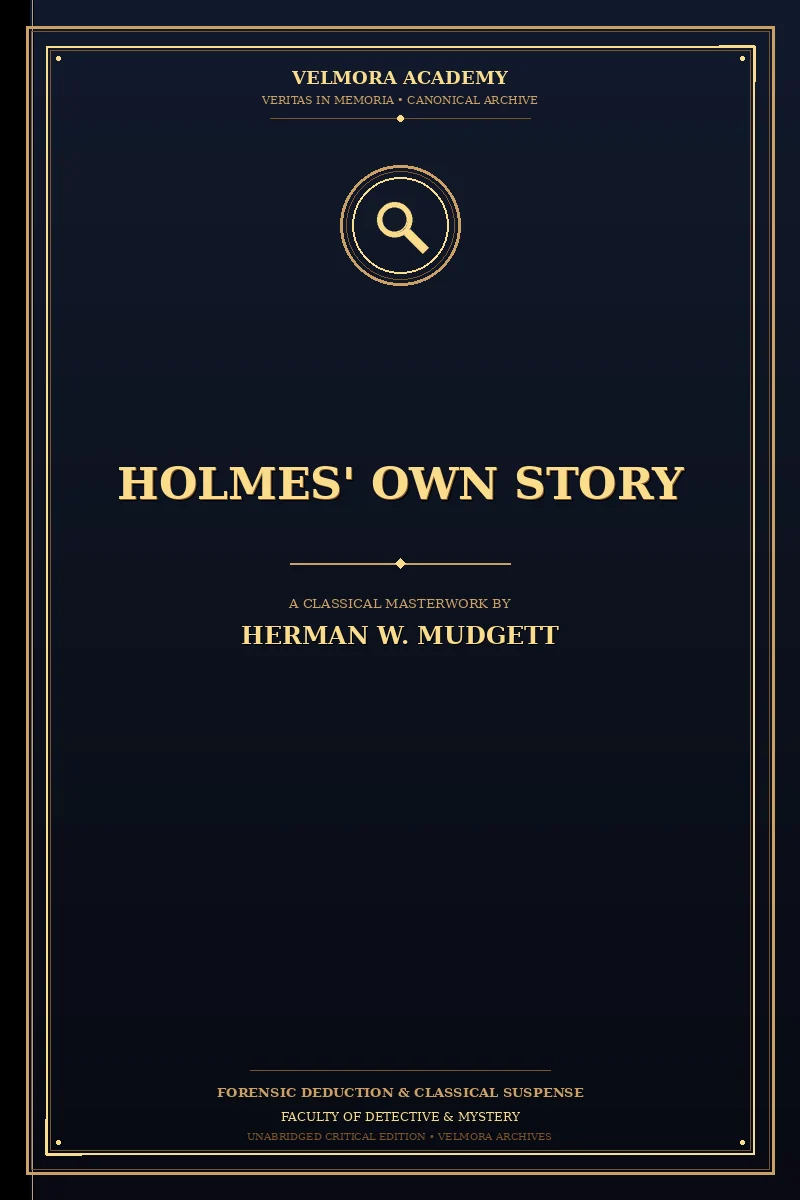 Holmes' Own Story