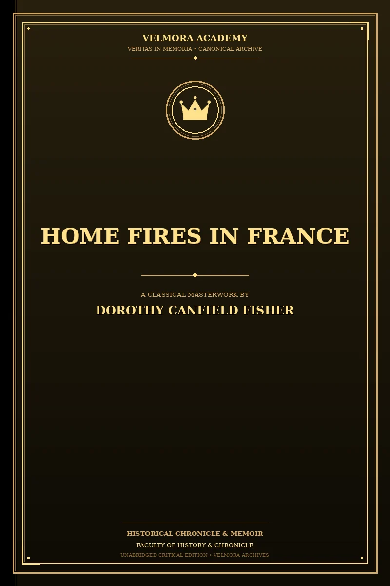 Cover of Home Fires in France