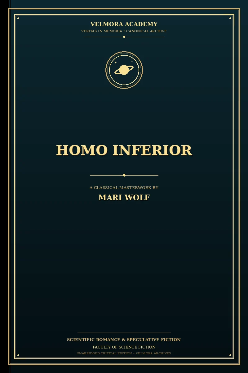 Cover of Homo Inferior