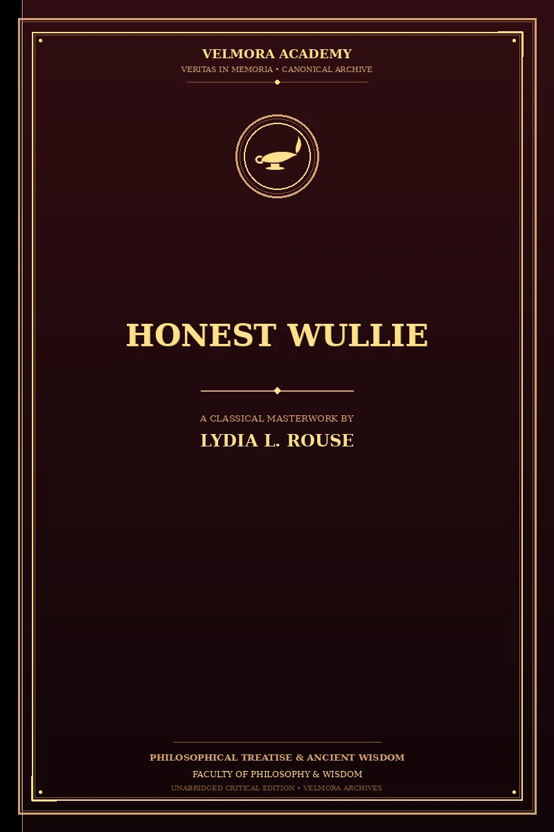 Cover of Honest Wullie