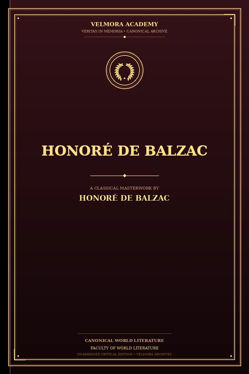 Honoré de Balzac