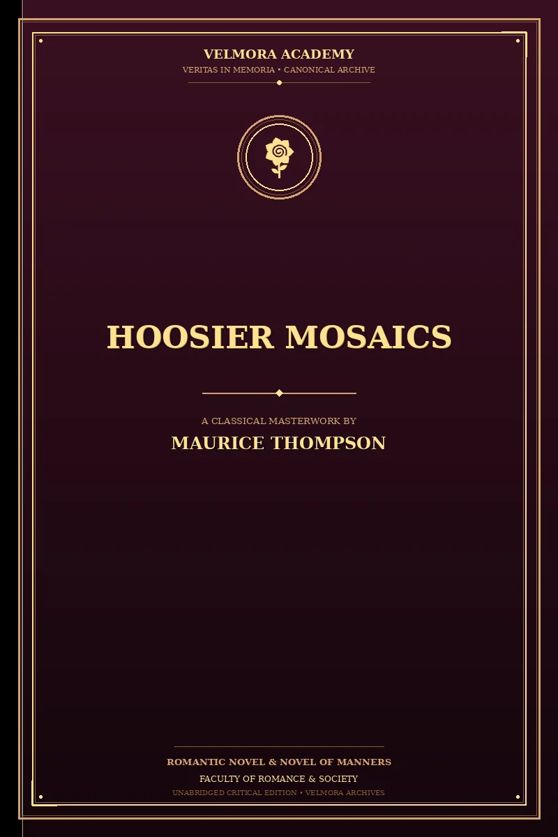 Cover of Hoosier Mosaics