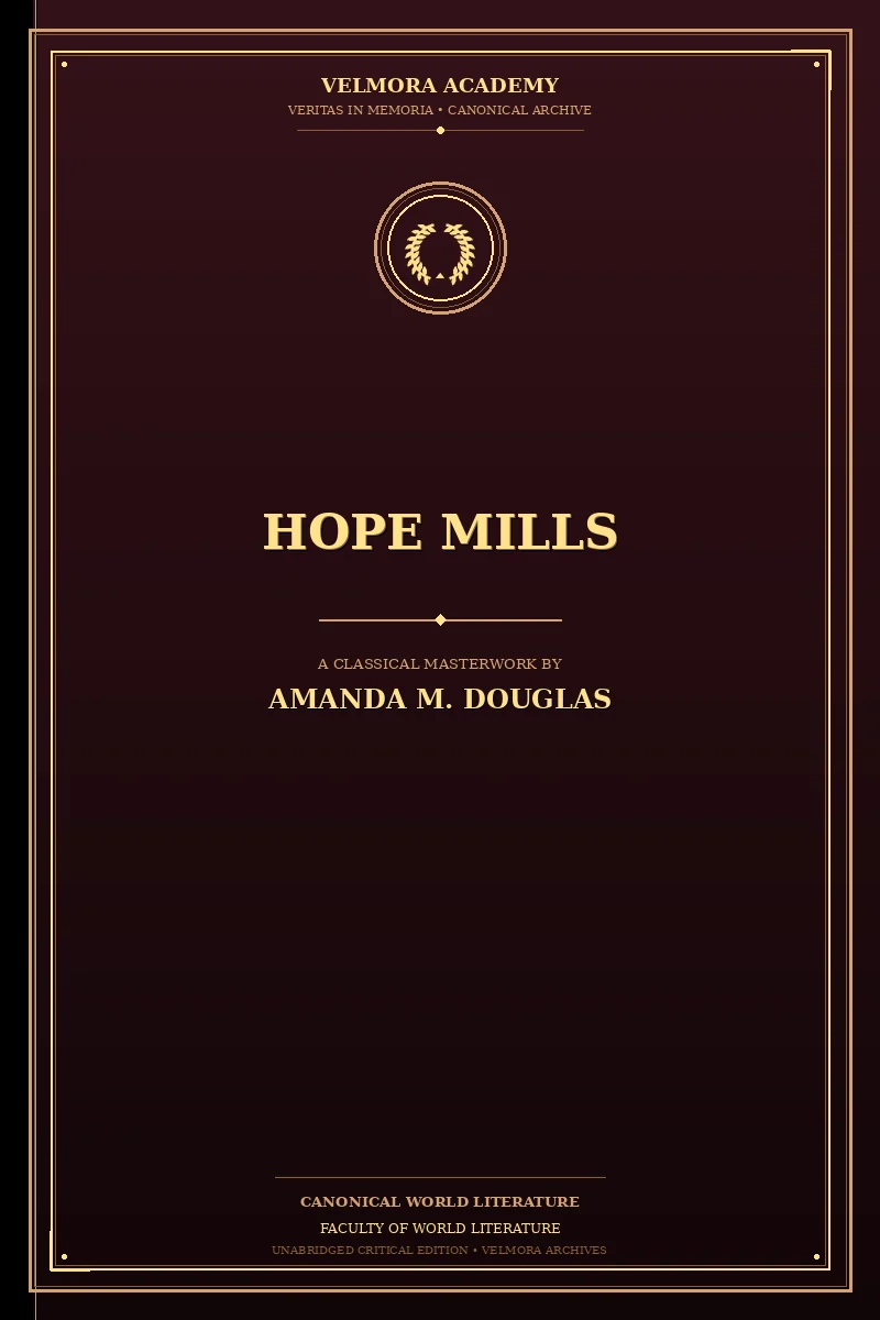 Cover of Hope Mills