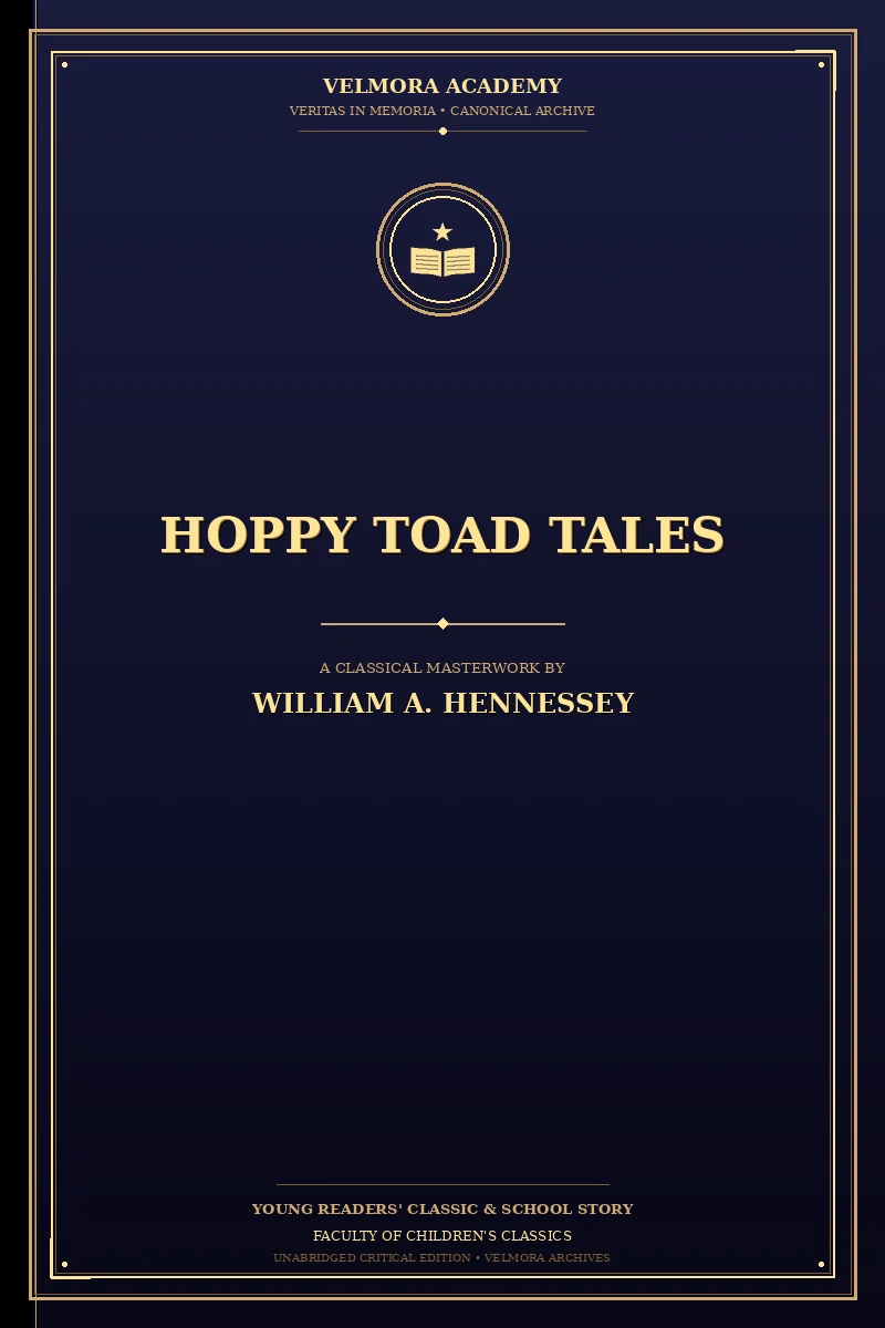 Cover of Hoppy Toad Tales