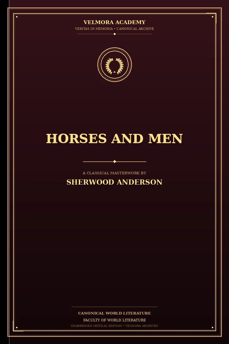 Cover of Horses and Men