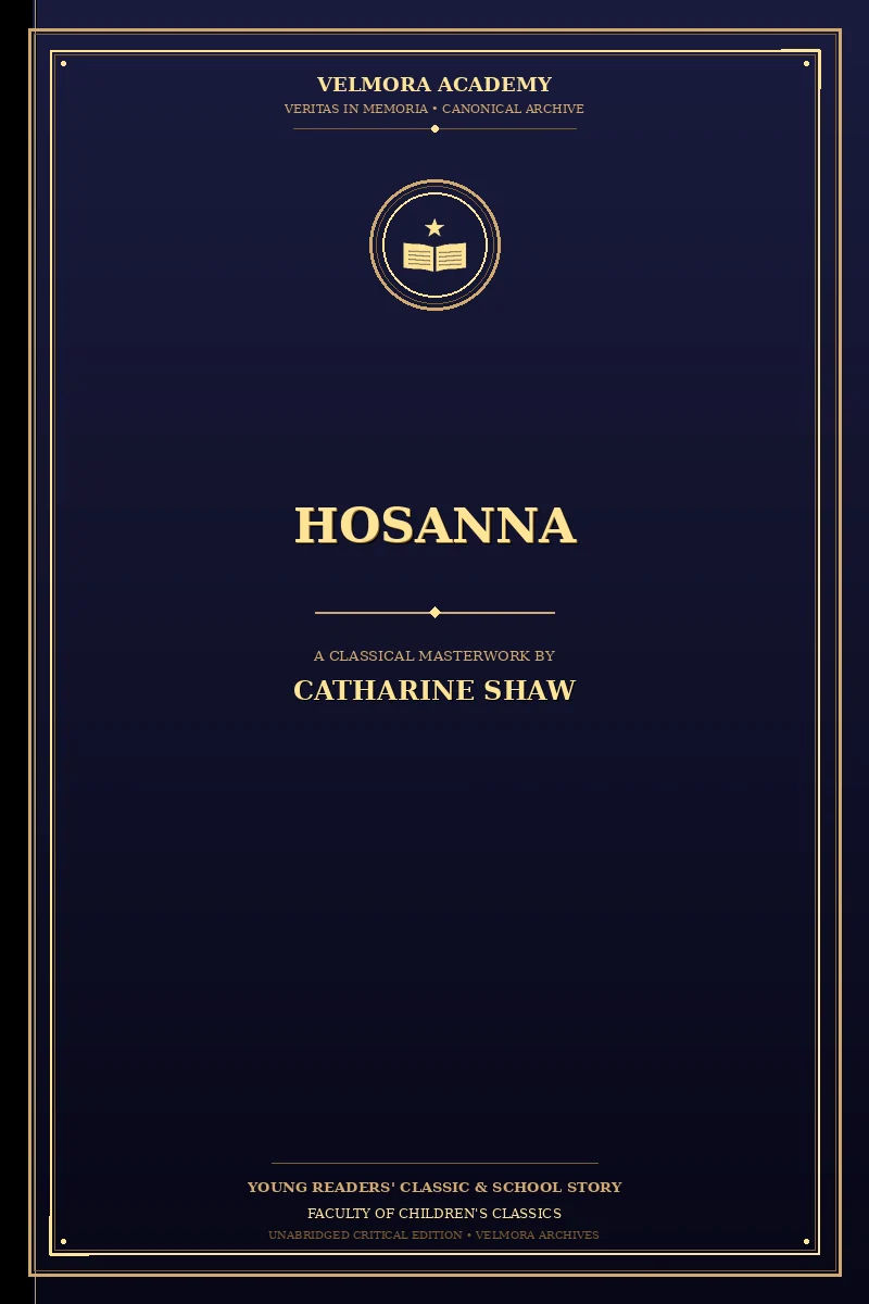 Cover of Hosanna