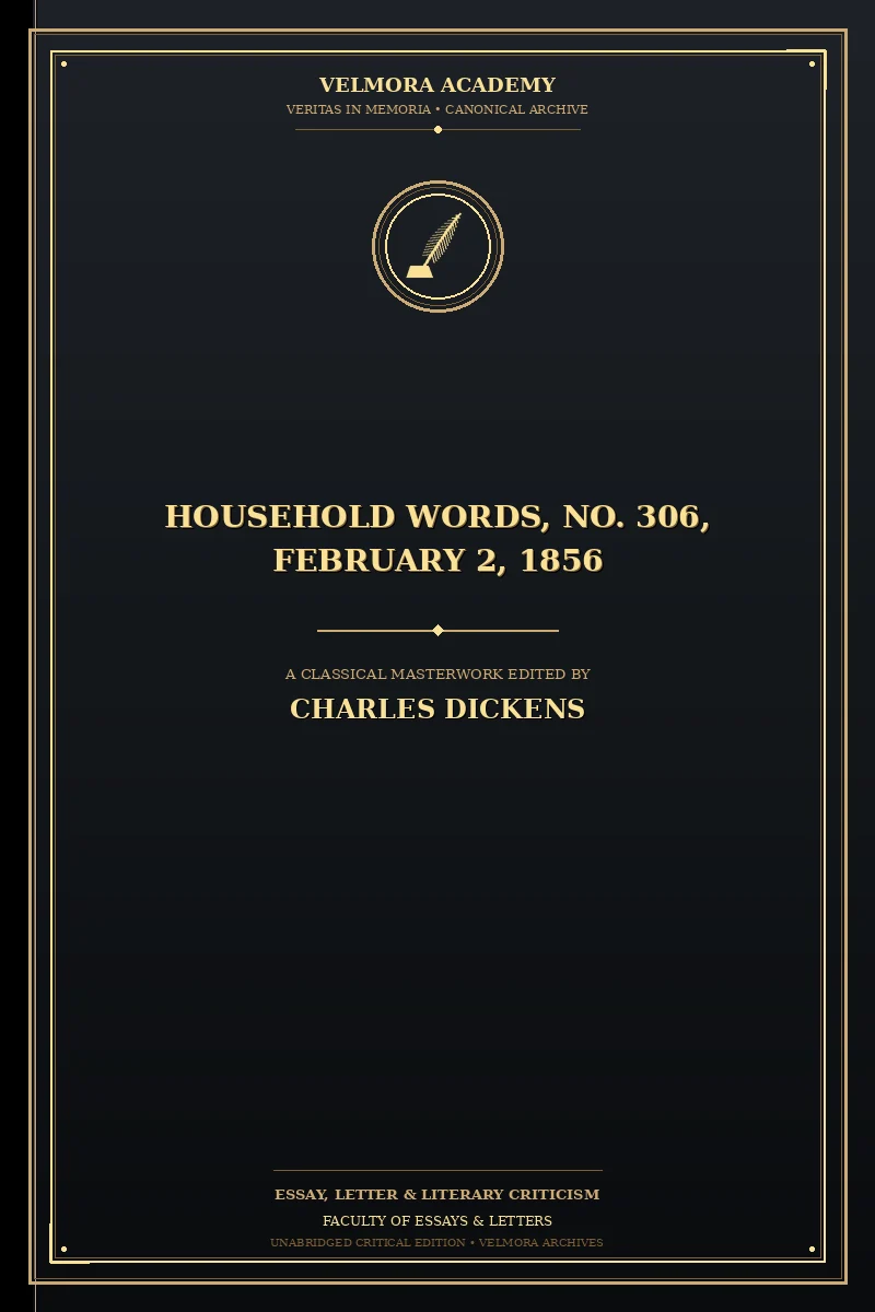 Household words, no. 306, February 2, 1856