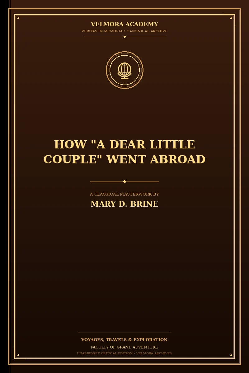 How "a Dear Little Couple" Went Abroad