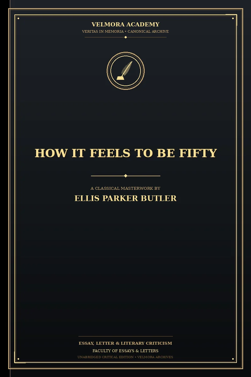 How It Feels to Be Fifty