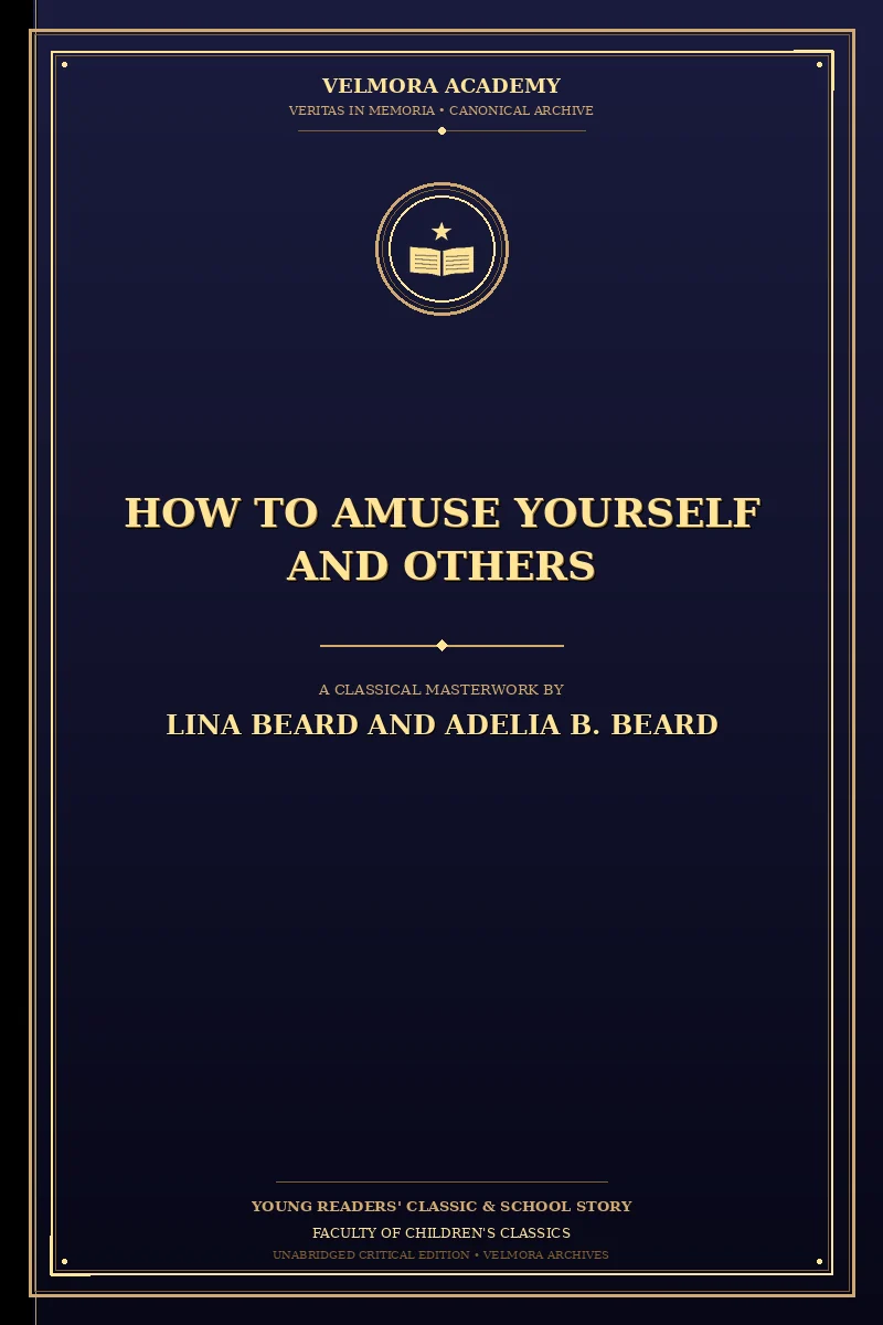 How to Amuse Yourself and Others