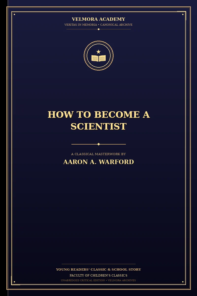 Cover of How to become a scientist