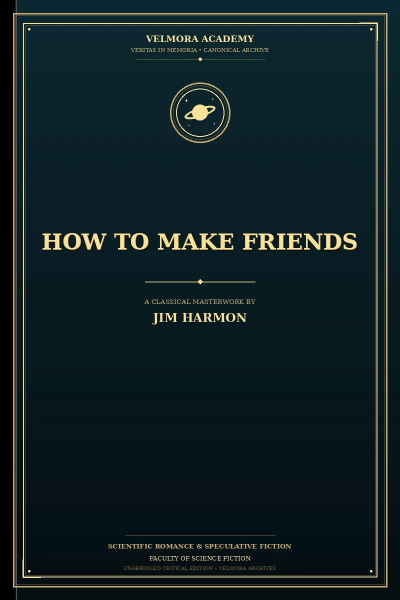 Cover of How to Make Friends