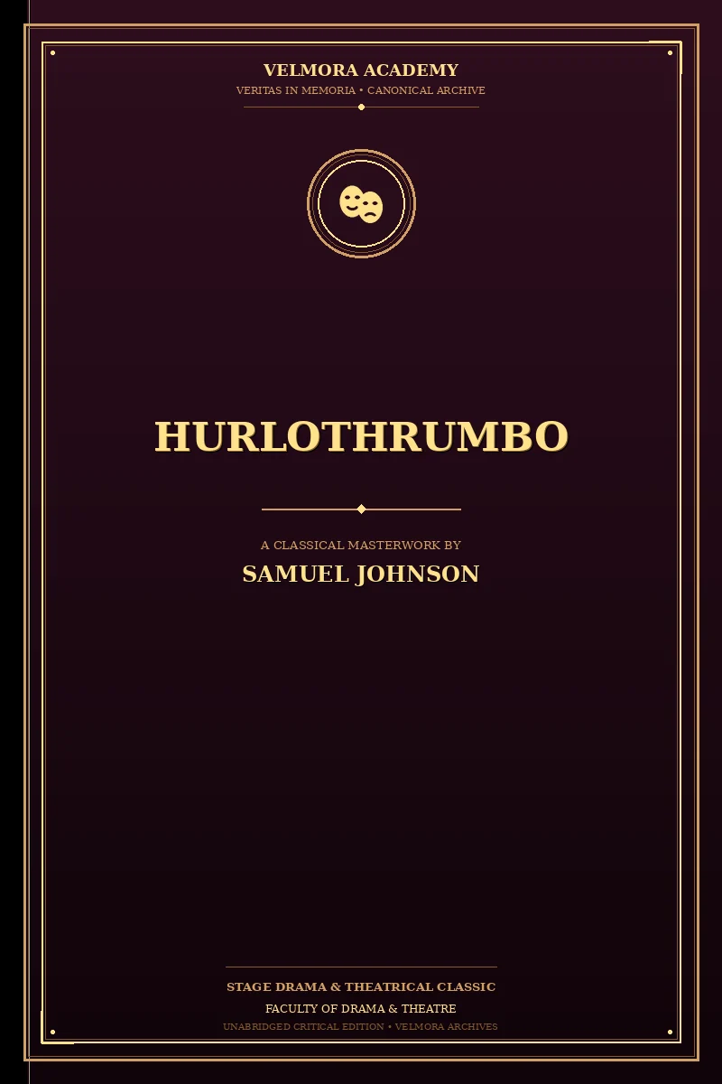 Cover of Hurlothrumbo