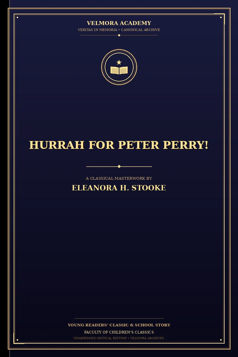 Hurrah for Peter Perry!