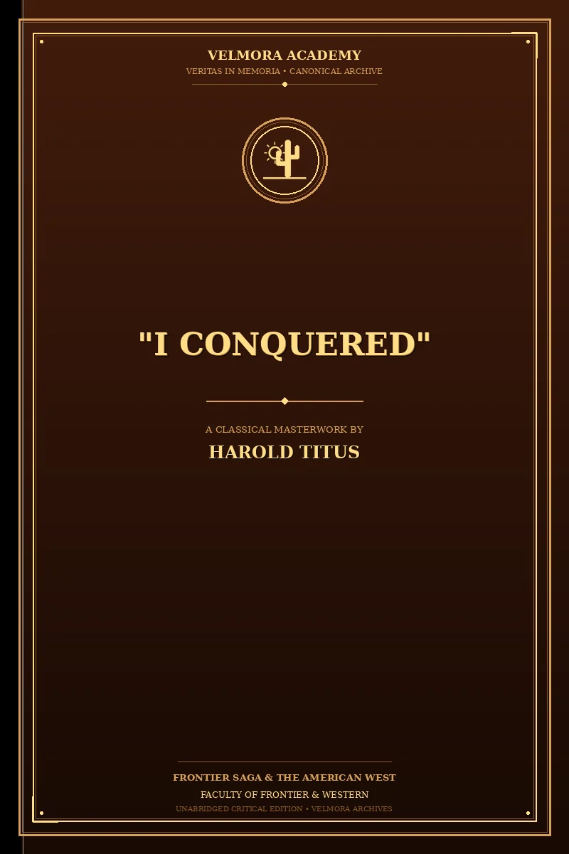 Cover of "I Conquered"