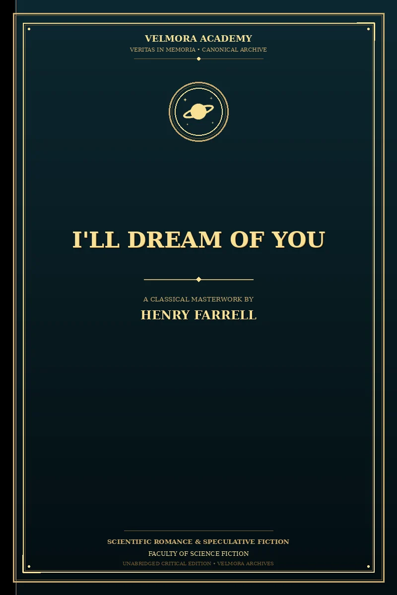 Cover of I'll dream of you