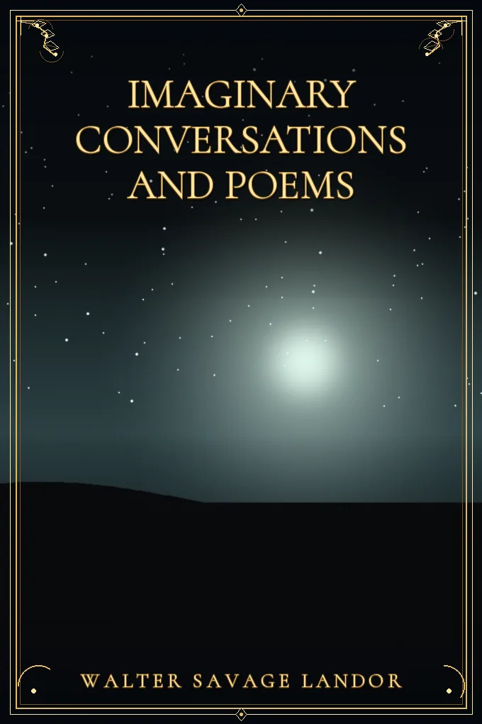 Cover of Imaginary Conversations and Poems