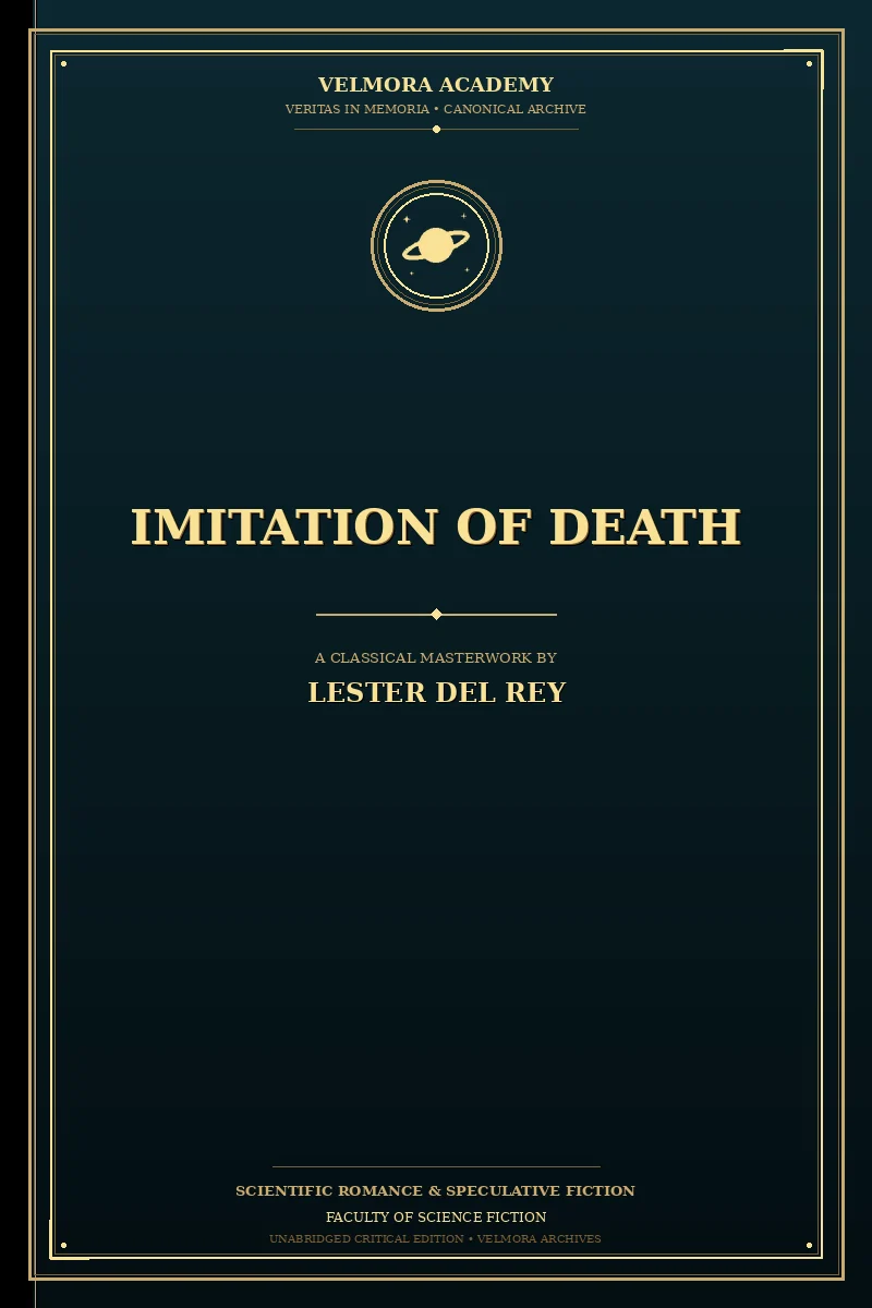 Cover of Imitation of death