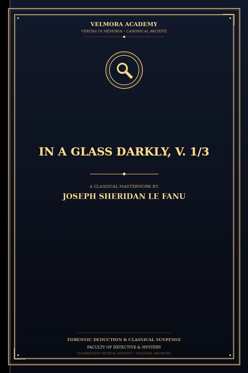 In a Glass Darkly, V. 1/3