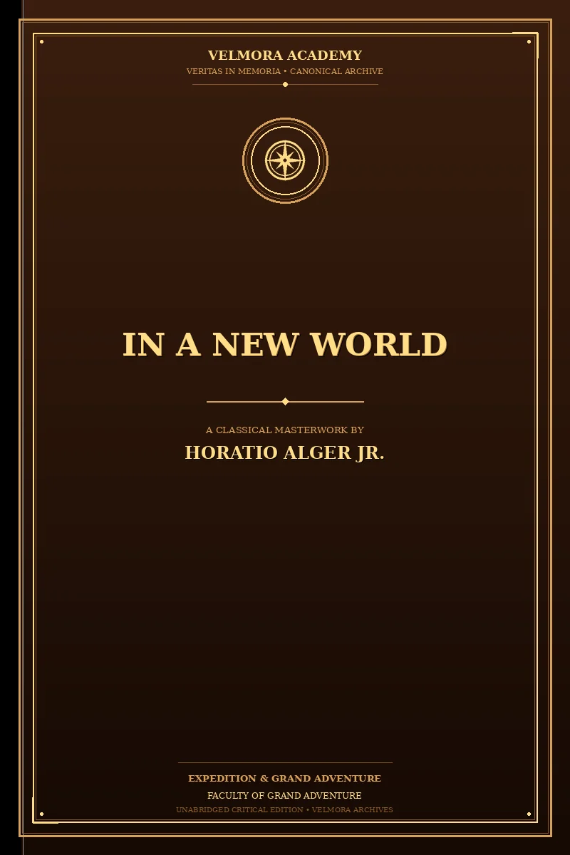 Cover of In a New World