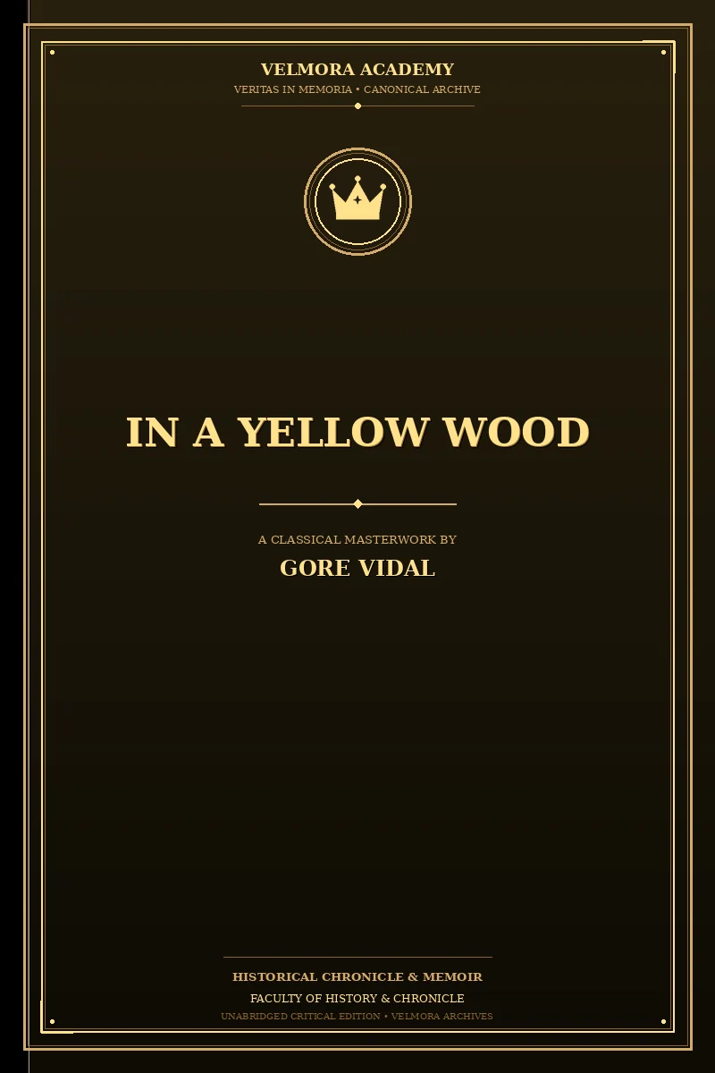 Cover of In a Yellow Wood